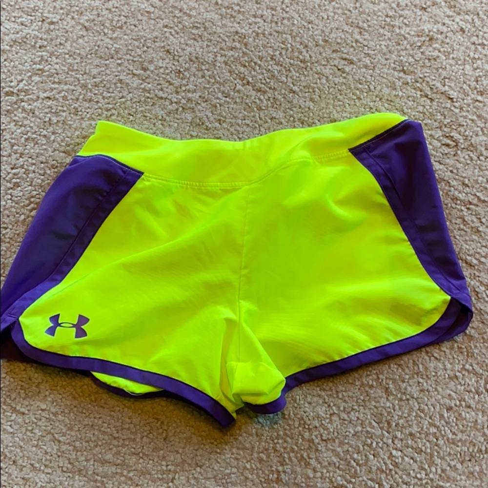 Neon bright shorts
